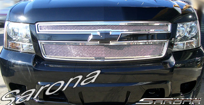 Custom Chevy Suburban  SUV/SAV/Crossover Grill (2007 - 2014) - $290.00 (Part #CH-026-GR)
